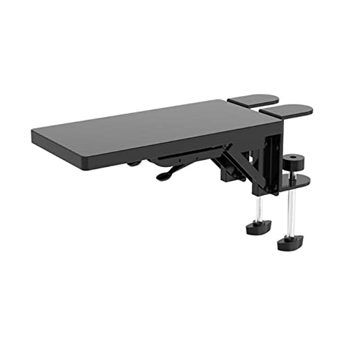 Tastatur-Maus-Armlehne, Handstütze, Halterung für Büro, Computer, Laptop, faltbare Schreibtischverlängerung für einfaches Tippen Tastatur-Maus-Armlehne, Handstütze, Halterung für Büro, Computer, Laptop, faltbare Schreibtischverlängerung für einfaches Tippen von HIOPOIUYT