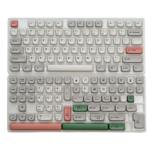 Tastaturen mit 139 Tasten, Englisch/Koreanisch, Retro 9009 für mechanische Tastaturen, bietet Haltbarkeit und komfortables Tippen von HIOPOIUYT