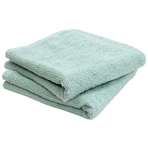Imabari Handtuch Schnelltrocknendes Handtuch, weich und sehr saugfähig, luft&dünn – 2 Stück Badetuch-Sets, Nebelblau von HIORIE