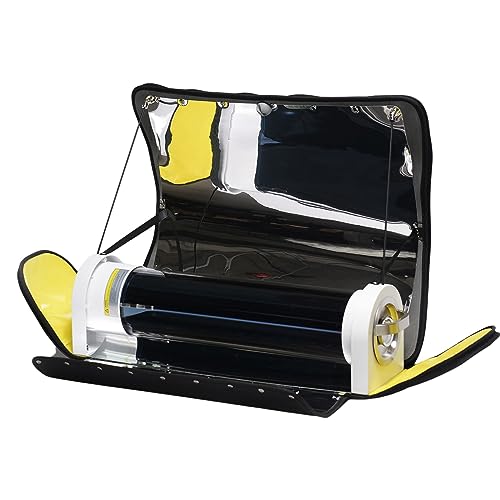 HIOSUNSTOVE Solarherd Tragbarer Herd Solarofen - Solarkocher für Outdoor-Kochen mit 5L großer Kapazität mit Theometer, und einfach zu bedienendem Design für Camping, Wandern und Familienfeier von HIOSUNSTOVE