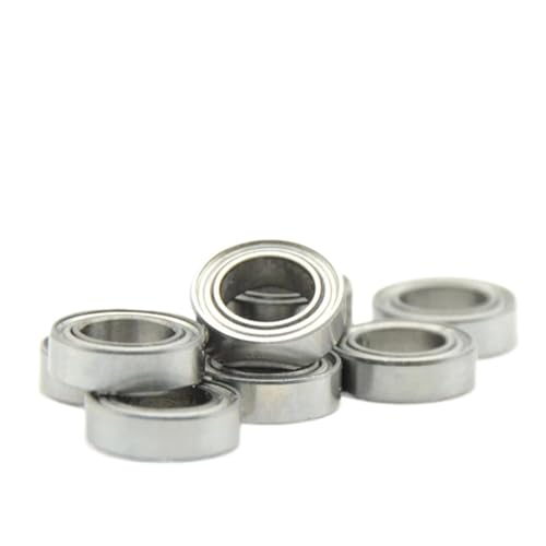 10Pcs Metall Mini Miniatur Lager Kugellager MR Serie MR52ZZ MR63ZZ MR85ZZ MR95ZZ MR128ZZ MR137ZZ(MR137zz 7x13x4mm) von HIOUNVIHC