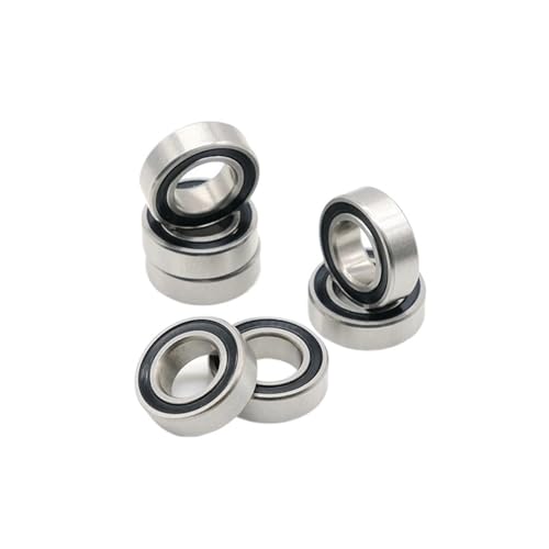 1P/4P/10P 63802RS 15X24X7mm Kugellager Zweireihig Volle Kugeln Fahrrad Suspension Pivot Reparatur Teile 63802 2RS Lager(10PCS) von HIOUNVIHC