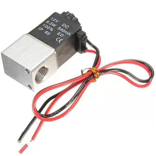 2V025-06 DC 12V24V110V220V Magnetventil 1/8 "2 Weg Normal Geschlossen Direkt Wirkende Pneumatische Ventile For Wasser Luft Gas Heißer(2V025-Wire-BT-8mm,DC 24V) von HIOUNVIHC
