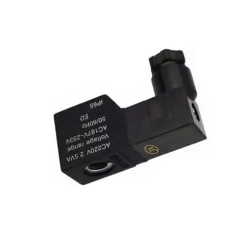 4V110-06 1/8" Pneumatic Control Solenoid Valve 5 Way 2 Position DC 24V DC 12V AC 110V AC220V With 4mm 6mm 8mm Fitting Air Valves(Wire w PC801,DC24V) von HIOUNVIHC