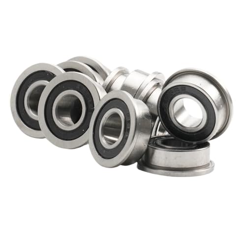 686 ZZ Lager 6x13x5mm 10Pcs 686ZZ RS 2RS 686Open Handstück Lager for Video karte Hohe Geschwindigkeit for Motor(686rs Black) von HIOUNVIHC