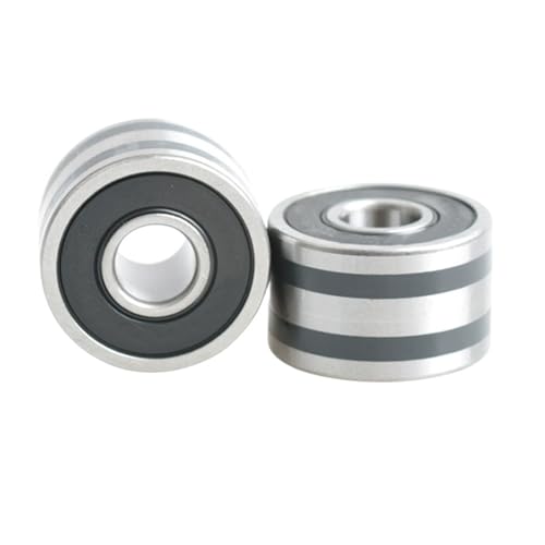 Generatorlager B10-27D 10x27x14 B10-46D 10x23x11 B10-50 10x27x11 B10-107D 17x47x18 B8-23D 8x23x14(1Pcs,B10-50 10X27X11_SLOTTED) von HIOUNVIHC