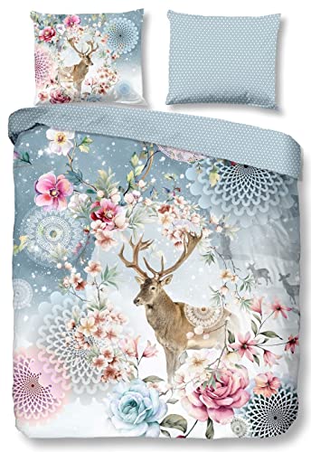 Double Duvet Cover 200 x 220 cm Flannel No. 6945 Multi-Coloured von Hip