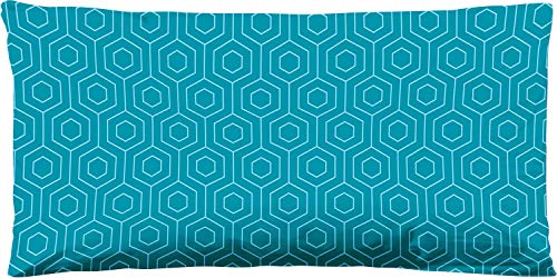 HIP Additional Cushion Cover in iRide Satin, Colourful, 40 x 80 cm von Hip