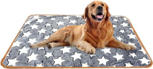 Hundedecke Kuscheldecke,Katzendecken,Katzendecke mit Pfoten,Waschbare Hundedecke,Liegedecke für Hunde,Teppich Waschbar Haustiere,Decke Hund,Flauschige Haustierdecke von HIQE-FL