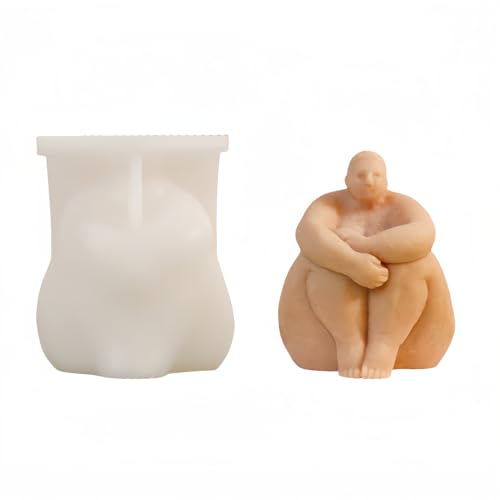 Kerzen-Silikonform Abstrakte Diy Dicke Körperkerze Silikonform Dicke Frau Figur Gießharzform - Sitzen Und Stehen Kerzen-Silikonform Abstrakte Diy Dicke Körperkerze Silikonform Dicke Frau Figur Gießharzform - Sitzen Und Stehen von HIRAIDAI