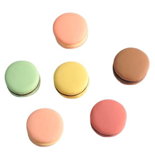 Kühlschrankmagnete Für Kinder 6Er Pack Enthält Macarons Bunte Kühlschrankmagnete Desserts Bemalte Harzmagnete von HIRAIDAI