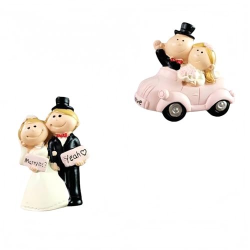 Lustige Kühlschrankmagnete 2 Stück Paar Hochzeit Kutsche Hochzeit Auto Hochzeit Kühlschrank Magnet Frühling Festival Magnetaufkleber von HIRAIDAI
