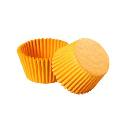 Papier Muffinförmchen 1000 Stücke Hochzeit Party Backen Kuchen Cupcake Box Muffin Tasse Macaron Gelb von HIRAIDAI