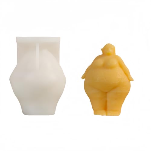 Silikon-Kerzenformen Abstrakte Diy Dicke Körperkerze Silikonform Dicke Frau Figur Gießharzform - Stehend Silikon-Kerzenformen Abstrakte Diy Dicke Körperkerze Silikonform Dicke Frau Figur Gießharzform - Stehend von HIRAIDAI