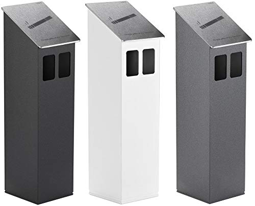 Mastaschenbecher Aluminium Mastmontage in drei Farben Anthrazit von HISKA