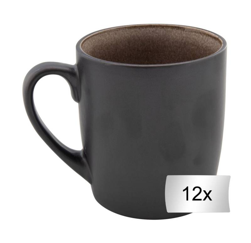 HIT Trading Bild Kaffeebecher WINNI, 12er Set, Braun, Ø 6,9 cm von HIT Trading