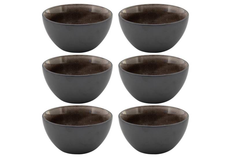 HIT Trading Bild Müslischalen WINNI, 6er Set, Braun, Ø 14 cm von HIT Trading