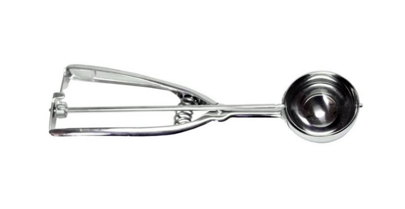 HIT Trading Eisportionierer EISPORTIONIERER 5,5cm Edelstahl Eiszange Eislöffel Eiskelle 97, Eisschaufel Eiskugelform Eis Creme Scoop Kartoffelpüree von HIT Trading