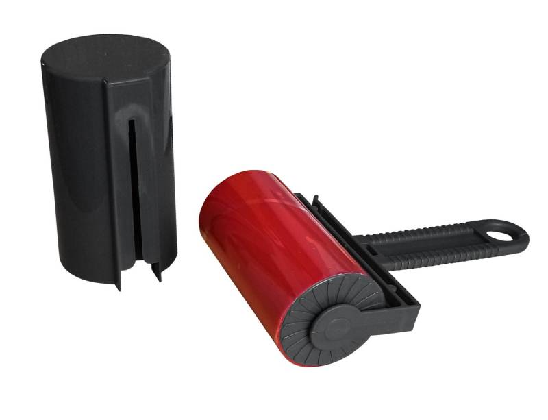 EDCO Fusselroller DAUERFUSSELROLLER abwaschbar Fusselentferner Kleiderroller 52, Fusselroller Kleiderbürste Tierhaarrolle Fussel Staub Roller Bürste von EDCO