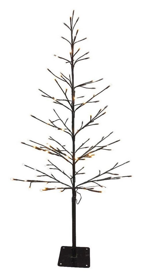 HIT Trading Künstlicher Weihnachtsbaum LOTI, H 120 cm, Schwarz, Kunststoff, Metall, 120 LEDs HIT Trading Künstlicher Weihnachtsbaum LOTI, H 120 cm, Schwarz, Kunststoff, Metall, 120 LEDs von HIT Trading