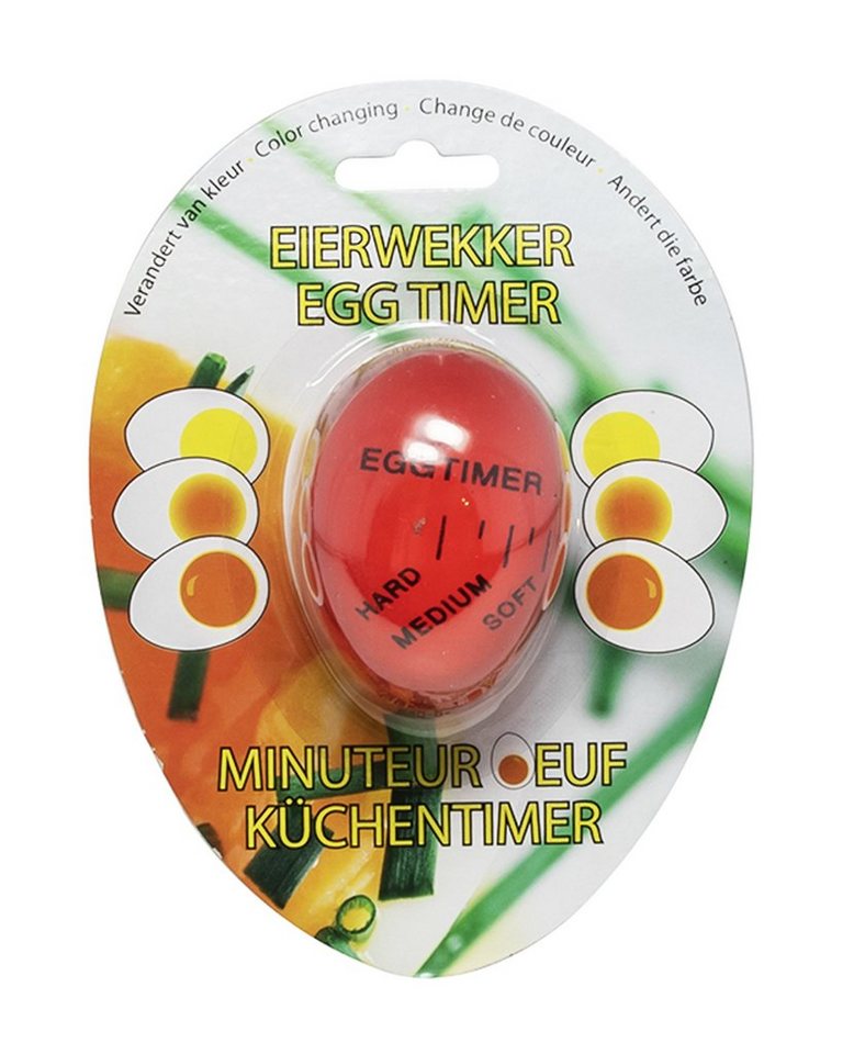 HIT Trading Eieruhr KURZZEITMESSER EGG Farbwechsel Eieruhr Küchentimer Küchenuhr 20 (1-St), Timer Eierkocher von HIT Trading
