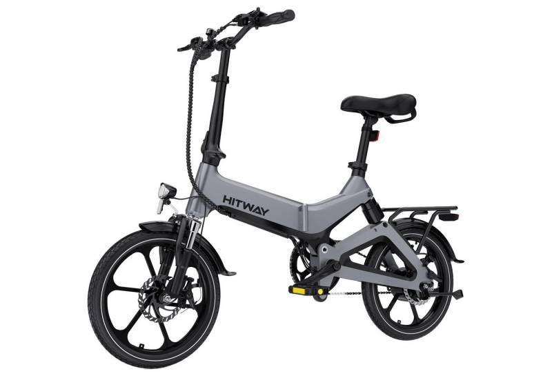 HITWAY E-Bike 16 zoll Elektrofahrrad Klapprad Damen Herren mit 36V 7,8Ah Akku HITWAY E-Bike 16 zoll Elektrofahrrad Klapprad Damen Herren mit 36V 7,8Ah Akku von HITWAY