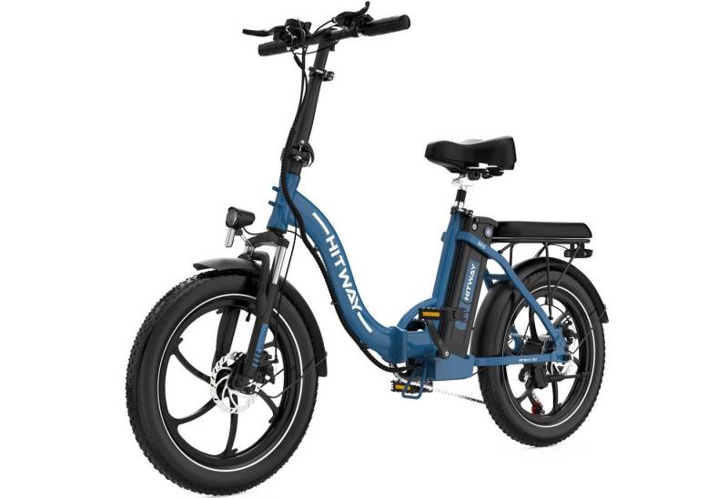 HITWAY E-Bike 20*3,0 zoll Elektrofahrrad Pedelec mit 36V13Ah Akku HITWAY E-Bike 20*3,0 zoll Elektrofahrrad Pedelec mit 36V13Ah Akku von HITWAY