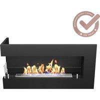 Hitze eingebauter Bio-Kamin SOUL L links Bioethanol Kamin Kaminofen Wärmequelle Hitze eingebauter Bio-Kamin SOUL L links Bioethanol Kamin Kaminofen Wärmequelle von HITZE