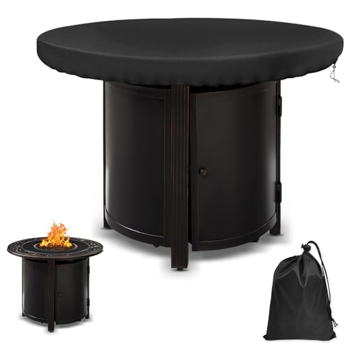 HIULLEN Feuerplatte Abdeckung, ø100cm 420D Grillplatte Schutzhülle, Feuerschale Abdeckplane Rund Wasserbeständigkeit Abdeckung Zubehör für Feuerplatte, Grillplatte, Schwarz HIULLEN Feuerplatte Abdeckung, ø100cm 420D Grillplatte Schutzhülle, Feuerschale Abdeckplane Rund Wasserbeständigkeit Abdeckung Zubehör für Feuerplatte, Grillplatte, Schwarz von HIULLEN