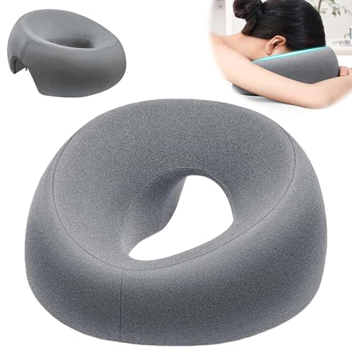 HIULLEN Massage-Gesichtswiegenkissen, U-förmiges Massage Gesichtskissen, Massagekissen Kopf Loch, Massage Kopfstütze für Bett, Massage Kopfstütze Für Schreibtische, Spa, Salon, Massagebett von HIULLEN