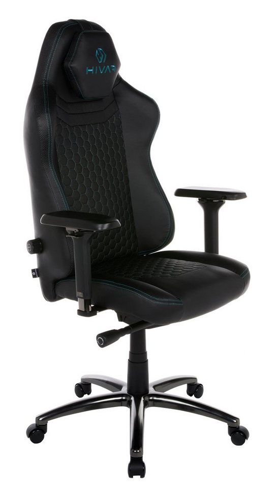 HIVAR Gaming-Stuhl Ergonomischer Schreibtischstuhl Orbical, Drehstuhl mit flexibler Einstellung für Komfort im Homeoffice & Gaming von HIVAR