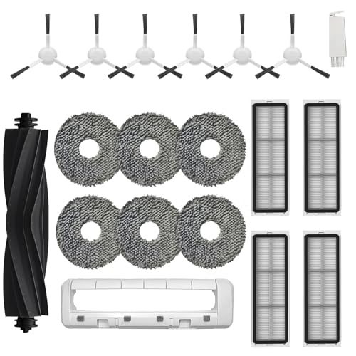 HIYOUNG Zubehör für Dreame L10s Ultra Prime Pro Gen 2, Plus Xiaomi X20+ - 6 Wischpads, 1 Hauptbürste, 4 Filter, 6 Seitenbürsten, 1 Hauptbürstenabdeckung HIYOUNG Zubehör für Dreame L10s Ultra Prime Pro Gen 2, Plus Xiaomi X20+ - 6 Wischpads, 1 Hauptbürste, 4 Filter, 6 Seitenbürsten, 1 Hauptbürstenabdeckung von HIYOUNG