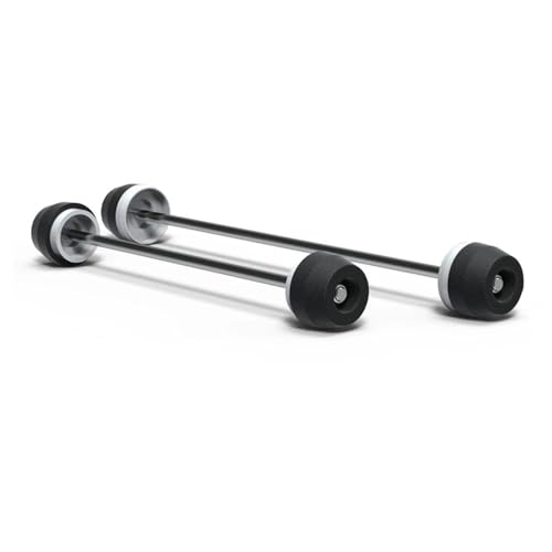 HIZORB Motorrad-Radschutz Für Suzuki GSX-R1000 2017 2018 2019 2020 2021 2022 Motorrad Vorne Hinterrad Achse Gabel Crash Sliders(Front-Rear) von HIZORB