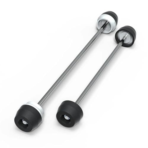 HIZORB Motorrad-Radschutz Motorrad-Vorder- Und Hinterachsgabel-Antikollisions-Slider-Zubehör Für Ducati Monster 950 SP 2023 2024(Front-Rear) von HIZORB