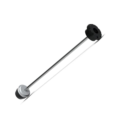 HIZORB Motorrad-Radschutz Motorrad-Vorder- Und Hinterachsgabel-Antikollisionsschieberzubehör Für Aprilia RSV4 Factory 2009-2020 2021 2022 2023(Rear (Black)) von HIZORB
