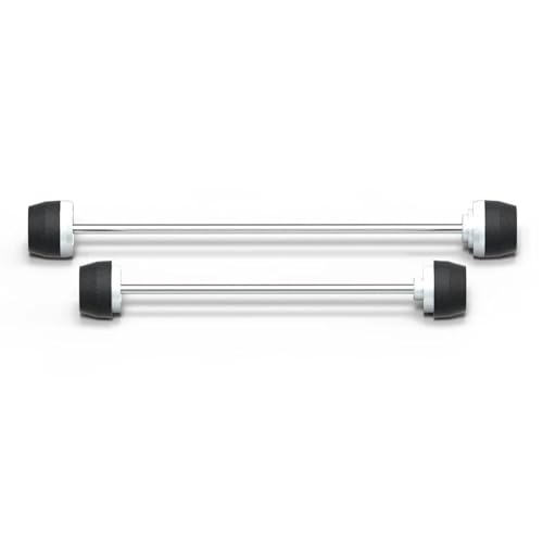 HIZORB Motorrad-Radschutz Motorrad Vorne Hinterachse Gabel Slider Radschutz Für Suzuki GSX-R1000R 2017–2022(Front-Rear) von HIZORB