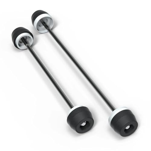 HIZORB Motorrad-Radschutz Motorrad Vorne Hinterrad Achse Gabel Crash Sliders Für Suzuki Katana 2019 2020 2021 2022 2023(Front-Rear) von HIZORB
