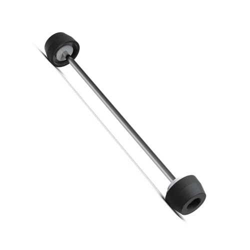 HIZORB Motorrad-Radschutz Motorrad Vorne Hinterrad Gabel Slider Achse Crash Protector Kappe Für Ducati Hypermotard 1100 2008-2012(Front) von HIZORB