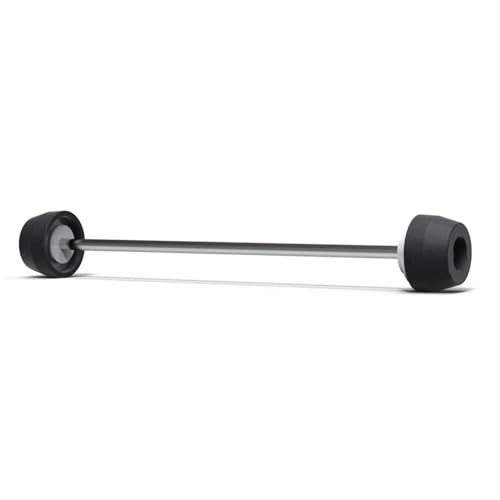 HIZORB Motorrad-Radschutz Motorradzubehör Vorne Hinterrad Achse Gabel Crash Slider Für Ducati Hypermotard 950 SP 2019–2023(Front) von HIZORB