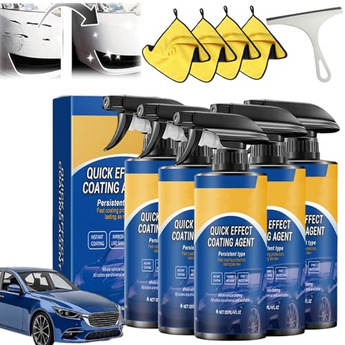 Drachenkind Autolack Spray, Sopami Spray Auto, Quick Effect Coating Agent, Auto-Beschichtungsspray den Fahrzeugschutz, Persistent Type Kratzerentferner für Autos(5pc) von HItianya
