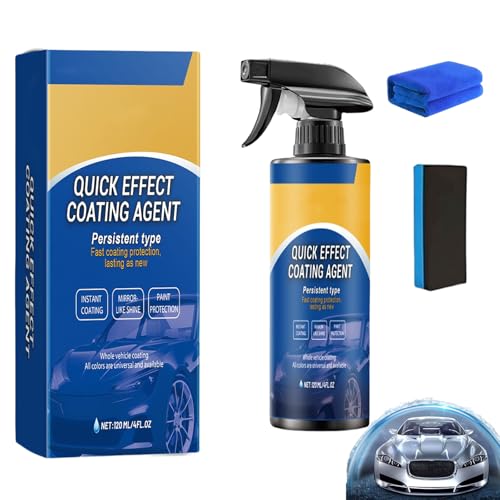 Gluckaro Autobeschichtungsspray, Advanced Car Quick-acting Coating Agent Spray, 3 in 1 Hochschutz-Auto-Beschichtungsspray, Auto Beschichtungsspray Für Glanz Und Schutz (1) von HItianya