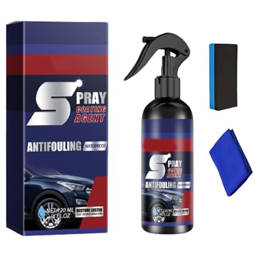 Multi-functional Coating Renewal Agent Spray, 3-in-1-Keramik-Autobeschichtungsspray, schnell wirkendes Autobeschichtungsspray, wasserlose Autowäsche, Nanotechnologie (1pcs) von HItianya