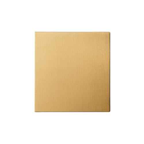 Goldfarbener Wandlichtschalter, 1-4-Gang, 2-Wege, Edelstahl, 86er-Typ, Beleuchtungsdimmer, AC 110 V-250 V (Panel) von HJHB1WL