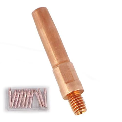 20 Stcs zweite Schweißmaschinengasschweißdüse zwei Schweißwaffenschutzgasschweißzubehör Leitfähige Düse Zwei Schweißzubehör 45mm*1.2mm chromium zirconium copper Level 8.8 20 Stcs zweite Schweißmaschinengasschweißdüse zwei Schweißwaffenschutzgasschweißzubehör Leitfähige Düse Zwei Schweißzubehör 45mm*1.2mm chromium zirconium copper Level 8.8 von HJHLYJQBF
