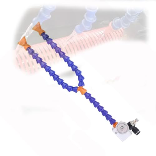 8 -mm -Anschluss Magnetbasis Flexible Wasserölkühlmittelschlauchrohrläbe Kunststoff einstellbares flexibles Kühlrohr für hydrauli Aluminum block magnetic base, double tube 300mm 28mm wide flat nozzle 8 -mm -Anschluss Magnetbasis Flexible Wasserölkühlmittelschlauchrohrläbe Kunststoff einstellbares flexibles Kühlrohr für hydrauli Aluminum block magnetic base, double tube 300mm 28mm wide flat nozzle von HJHLYJQBF