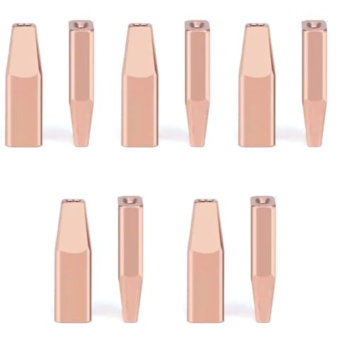 Laserschweißartefakt M16 Kupferdüse 10 Handheld -Sätze Double guide nozzle 1.6mm 10 Stücke von HJHLYJQBF