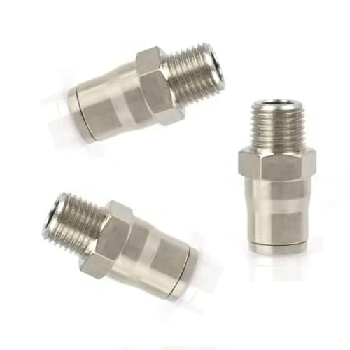 Plattierkupferkompressionsanschluss für das Nebelsystem 3/8 '' (9,52 mm) Stecker, 9,52 mm gerader Doppelspray -Sitz 1/4 outer silk + direct 10 Stücke von HJHLYJQBF