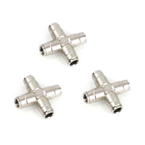 Plattierkupferkompressionsanschluss für das Nebelsystem 3/8 '' (9,52 mm) Stecker, 9,52 mm gerader Doppelspray -Sitz Four interfaces 5 Stücke von HJHLYJQBF
