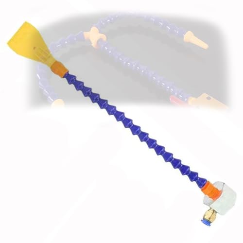 Sprühdüse Nebelkühlmittel Schmiermittel -Sprühsystem Rohrventil für CNC -Drehmaschinen No switch + 727 single hole + magnetic base Tracheal joint 12mm von HJHLYJQBF