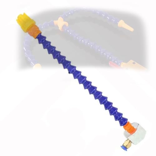 Sprühdüse Nebelkühlmittel Schmiermittel -Sprühsystem Rohrventil für CNC -Drehmaschinen No switch + round blowing air + magnetic holder Tracheal joint 6mm von HJHLYJQBF